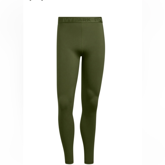 Adidas X Ivy park mens tight and long sleeve matching set wild pine & black XL - Picture 8 of 15